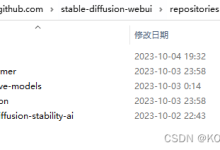 记录本地部署Stable-diffusion所依赖的repositories和一些插件-5bei.cn大模型教程网